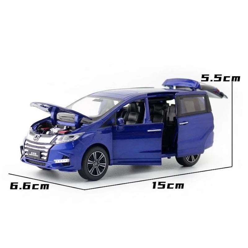 [TOY] 1:32 Honda 2013 Odyssey Blue Model Car Die-Cast
