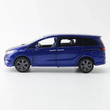 [TOY] 1:32 Honda 2013 Odyssey blå modellbil Die-Cast