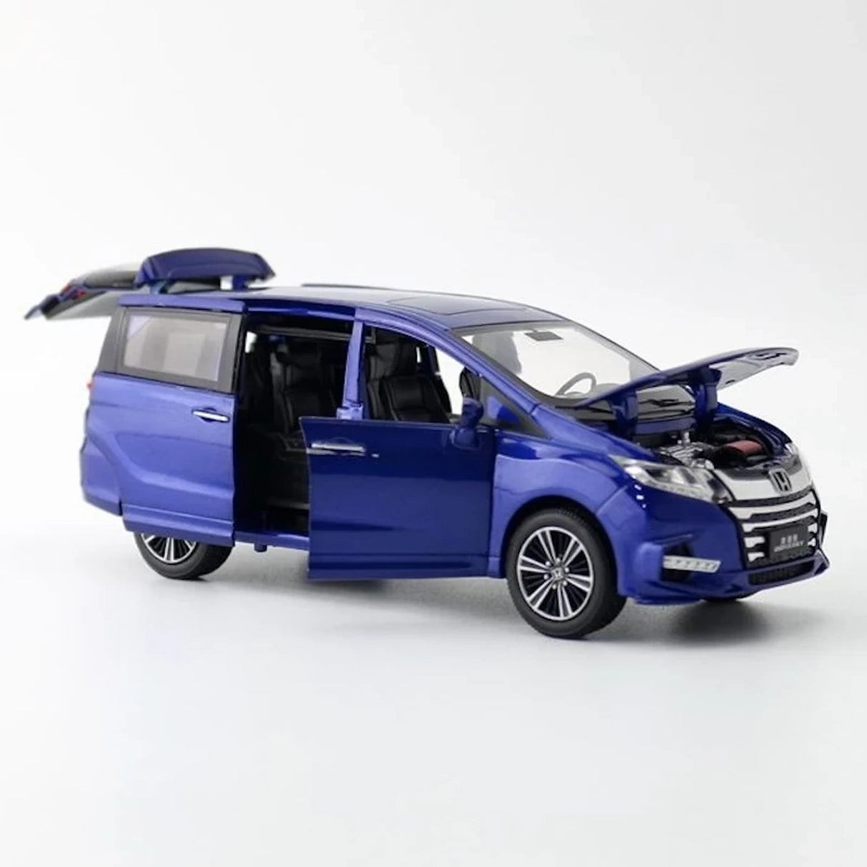 [TOY] 1:32 Honda 2013 Odyssey blå modellbil Die-Cast