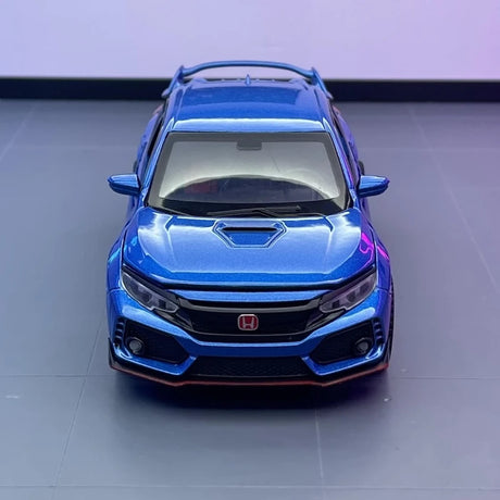Honda 2016 Civic 10. Type R Blue 1:32 – Valuvalettu näyttömalli