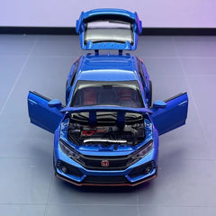 [TOY] 1:32 Honda 2016 Civic 10th Type R Blue Model Car Die-Cast