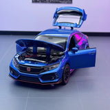 [TOY] 1:32 Honda 2016 Civic 10th Type R Blue Model Car Die-Cast