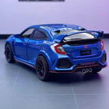[TOY] 1:32 Honda 2016 Civic 10th Type R Blue Model Car Die-Cast