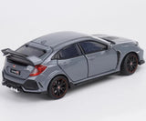 [TOY] 1:32 Honda 2016 Civic 10th Type R Gray Model Car Die-Cast