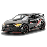 [TOY] 1:32 Honda 2016 Civic 10th Type R Sport Black Model Car Die-Cast