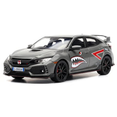 [TOY] 1:32 Honda 2016 Civic 10th Type R Sport Gray Model Car Die-Cast