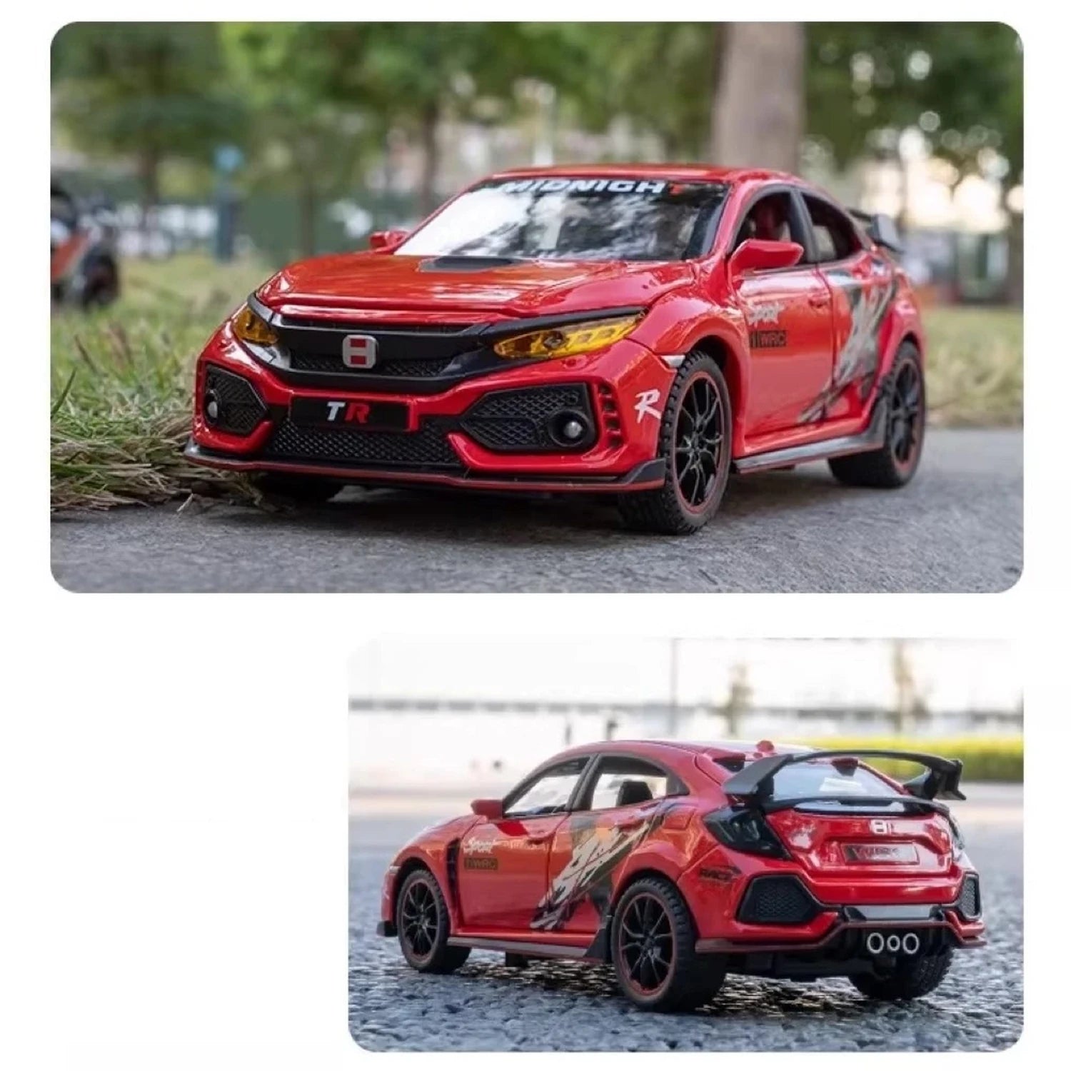 Honda 2016 Civic 10th Type R Sport Red 1:32 – Diecast Display Model Die-Cast