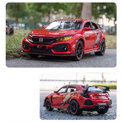 [TOY] 1:32 Honda 2016 Civic 10th Type R Sport Red Model Car Die-Cast