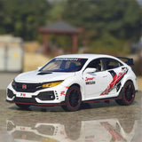 [TOY] 1:32 Honda 2016 Civic 10th Type R Sport White Model Car Die-Cast