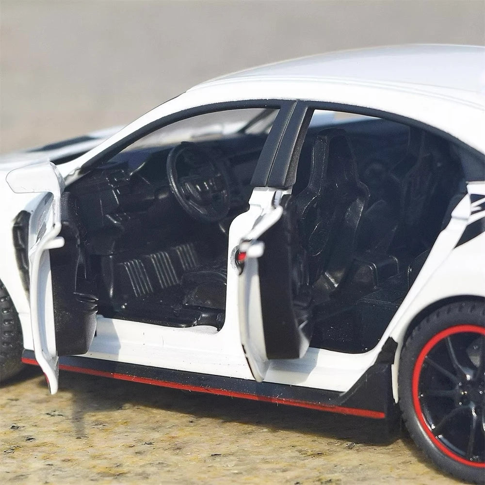 [TOY] 1:32 Honda 2016 Civic 10th Type R Sport White Model Car Die-Cast