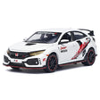 [TOY] 1:32 Honda 2016 Civic 10th Type R Sport White Model Car Die-Cast