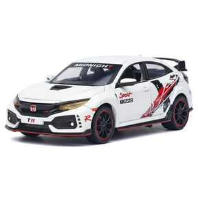 [TOY] 1:32 Honda 2016 Civic 10th Type R Sport White Model Car Die-Cast