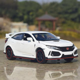 [TOY] 1:32 Honda 2016 Civic 10th Type R White Model Car Die-Cast