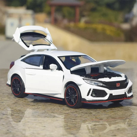 Honda 2016 Civic 10. Type R White 1:32 – valuvalettu näyttömalli
