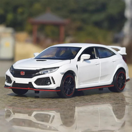 Honda 2016 Civic 10. Type R White 1:32 – valuvalettu näyttömalli