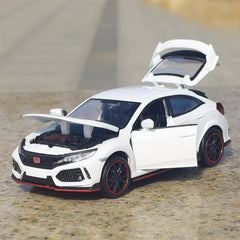 [TOY] 1:32 Honda 2016 Civic 10th Type R White Model Car Die-Cast