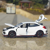 [TOY] 1:32 Honda 2016 Civic 10th Type R White Model Car Die-Cast