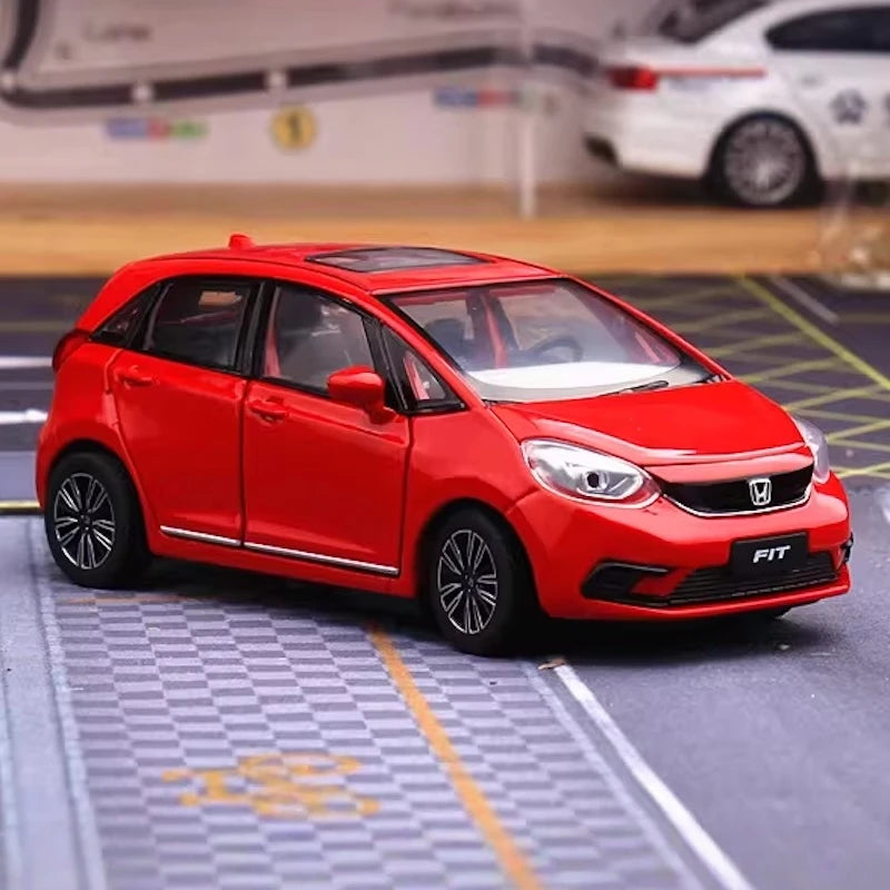 [TOY] 1:32 Honda 2020 Fit Red Model Car Die-Cast