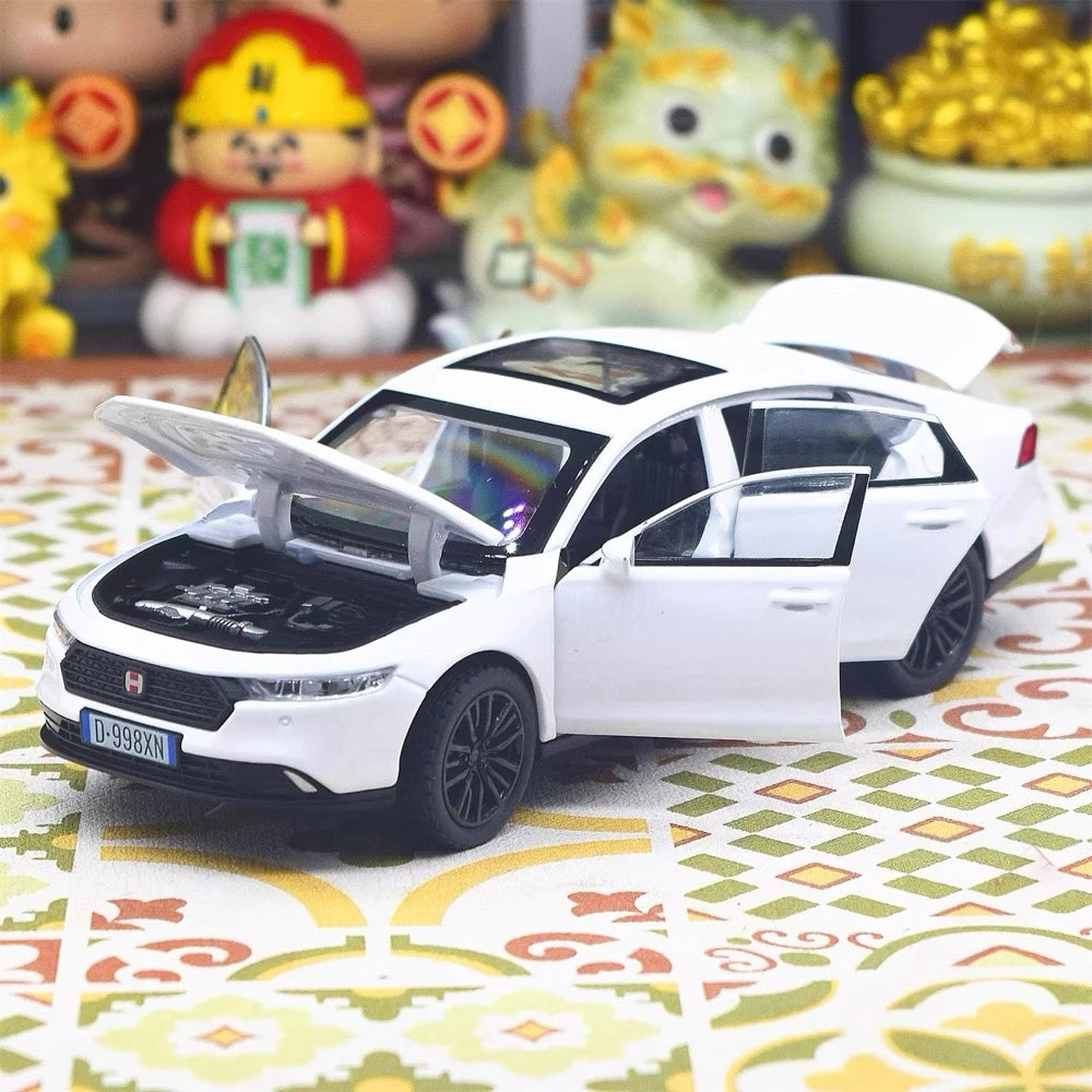[TOY] 1:32 Honda 2023 Accord White Model Car Die-Cast