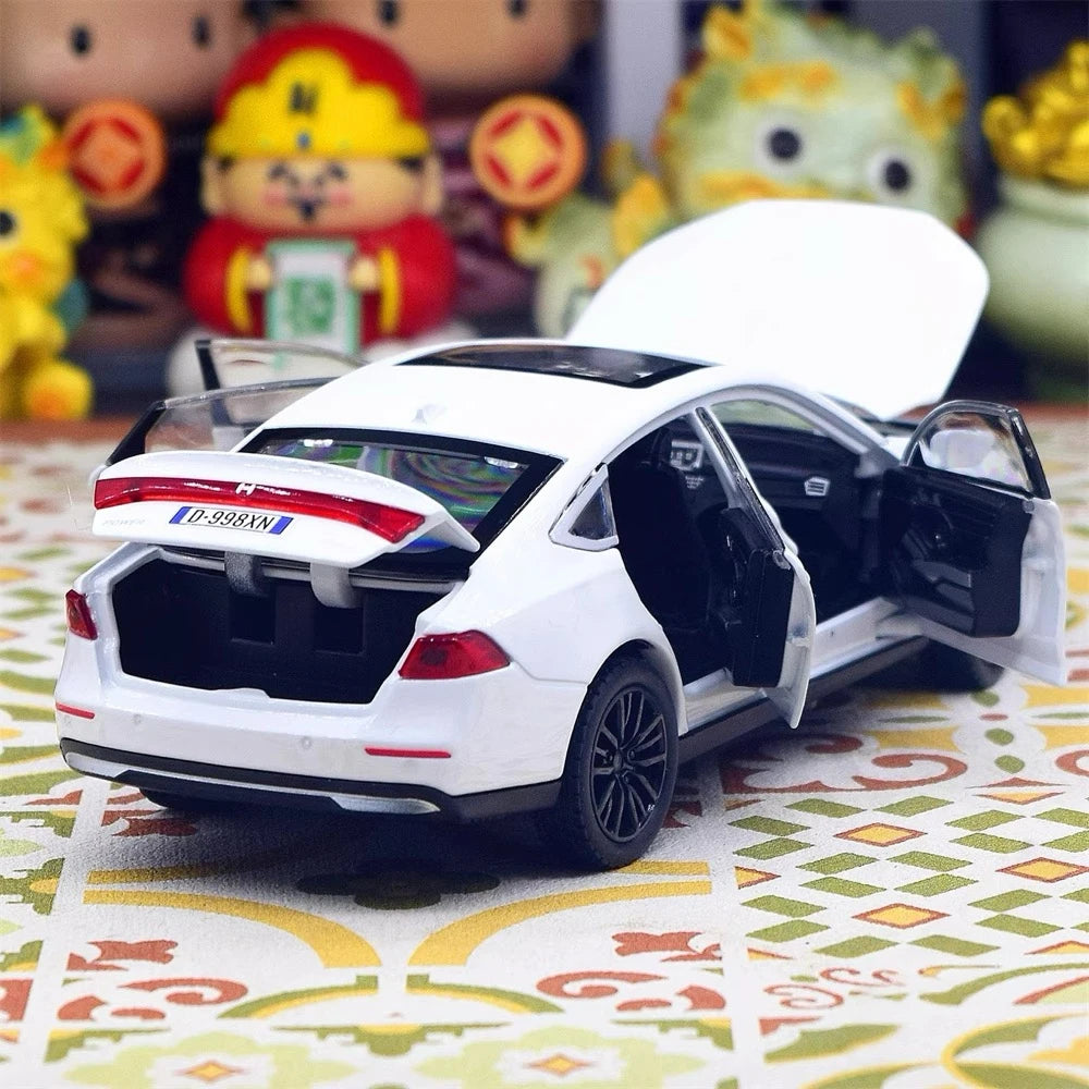[TOY] 1:32 Honda 2023 Accord White Model Car Die-Cast