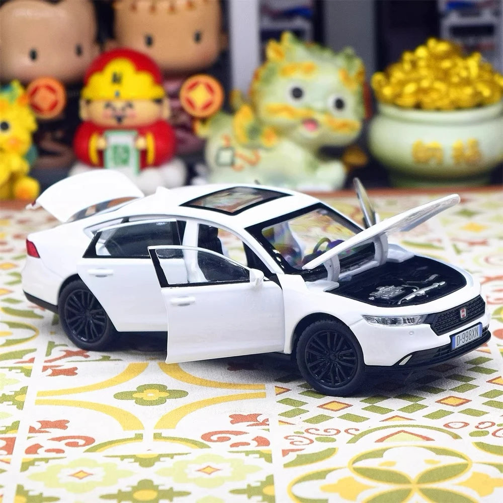 [TOY] 1:32 Honda 2023 Accord White Model Car Die-Cast
