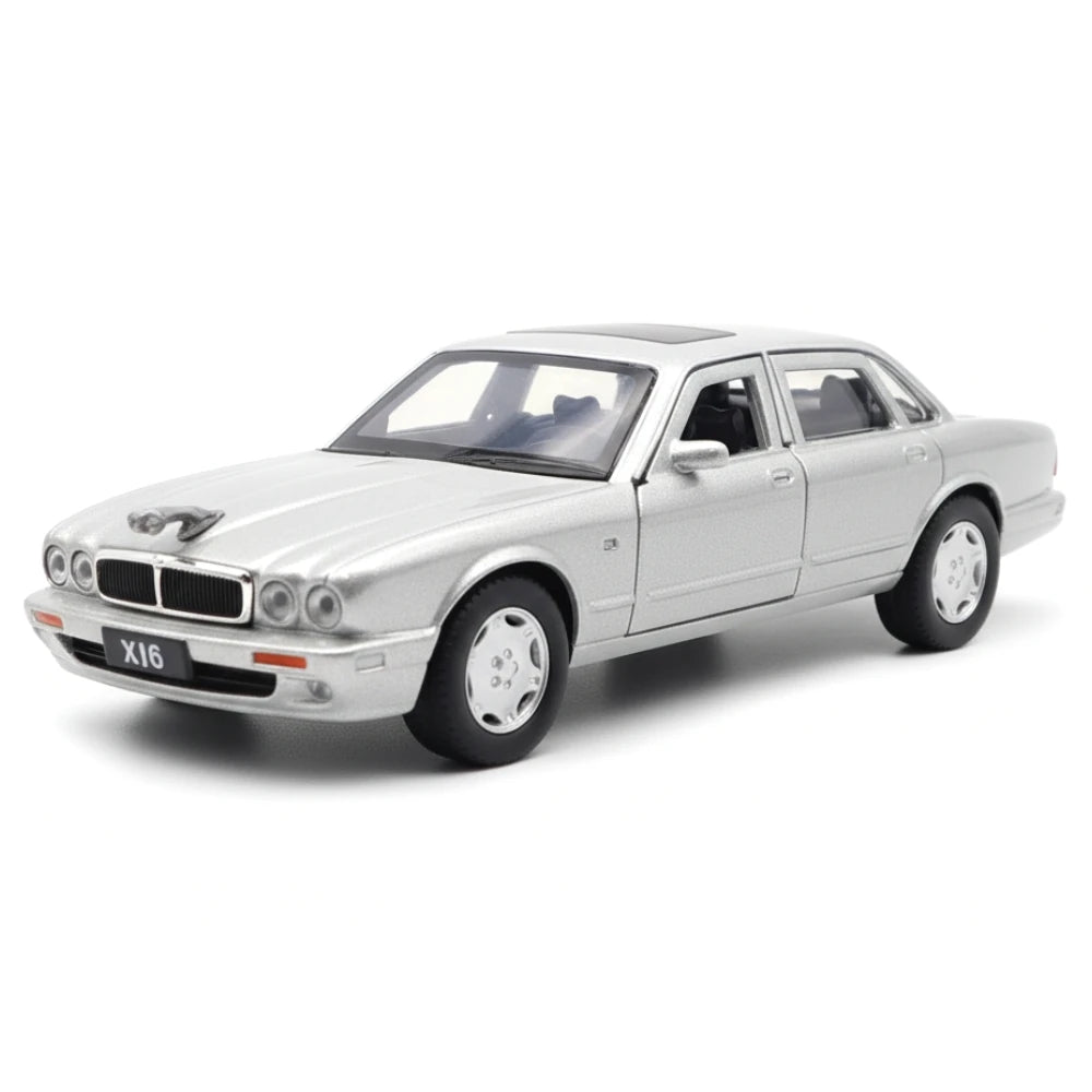 [TOY] 1:36 Jaguar 1990 XJ6 Silver Model Car Die-Cast