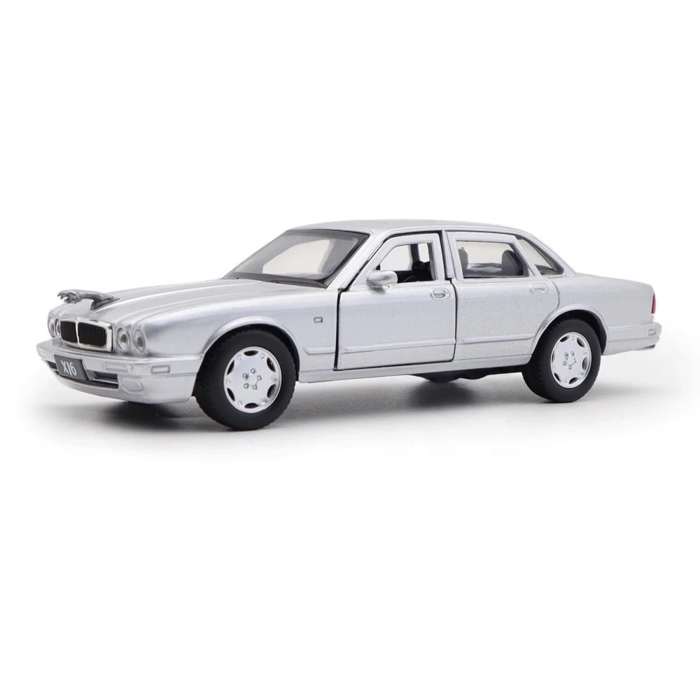 [TOY] 1:36 Jaguar 1990 XJ6 Silver Model Car Die-Cast