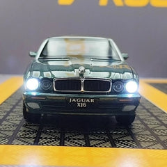 [TOY] 1:32 Jaguar 1991 XJ6 Green Model Car Die-Cast
