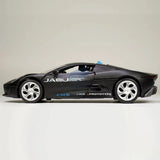 [TOY] 1:32 Jaguar 2010 C-X75 svart modellbil Die-Cast