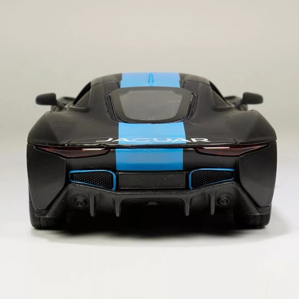[TOY] 1:32 Jaguar 2010 C-X75 Black Model Car Die-Cast