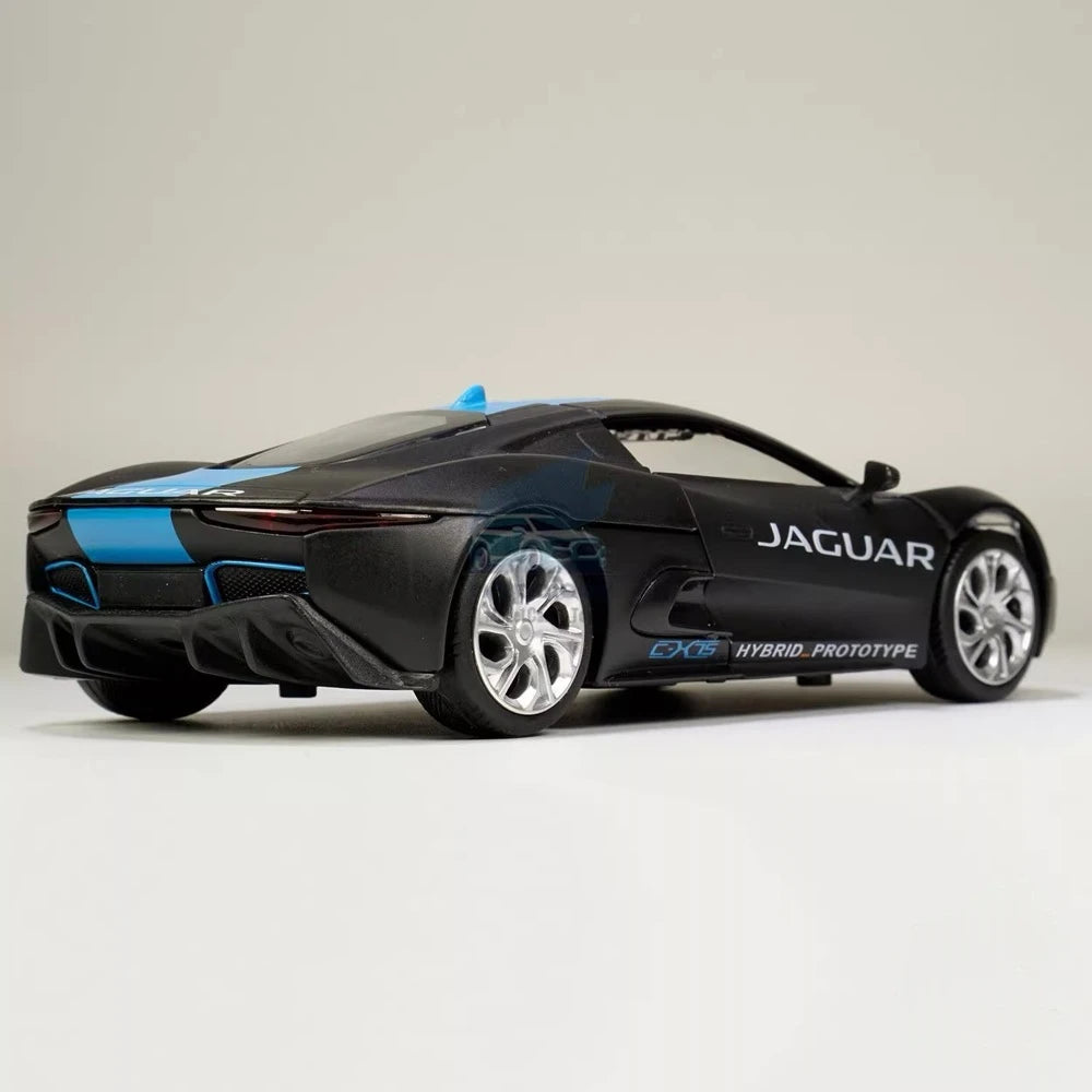 [TOY] 1:32 Jaguar 2010 C-X75 Black Model Car Die-Cast