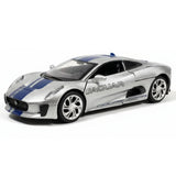 [TOY] 1:32 Jaguar 2010 C-X75 silver modellbil Die-Cast