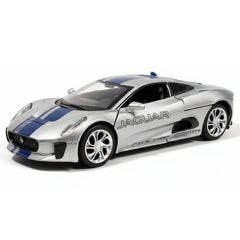 [TOY] 1:32 Jaguar 2010 C-X75 Silver Model Car Die-Cast