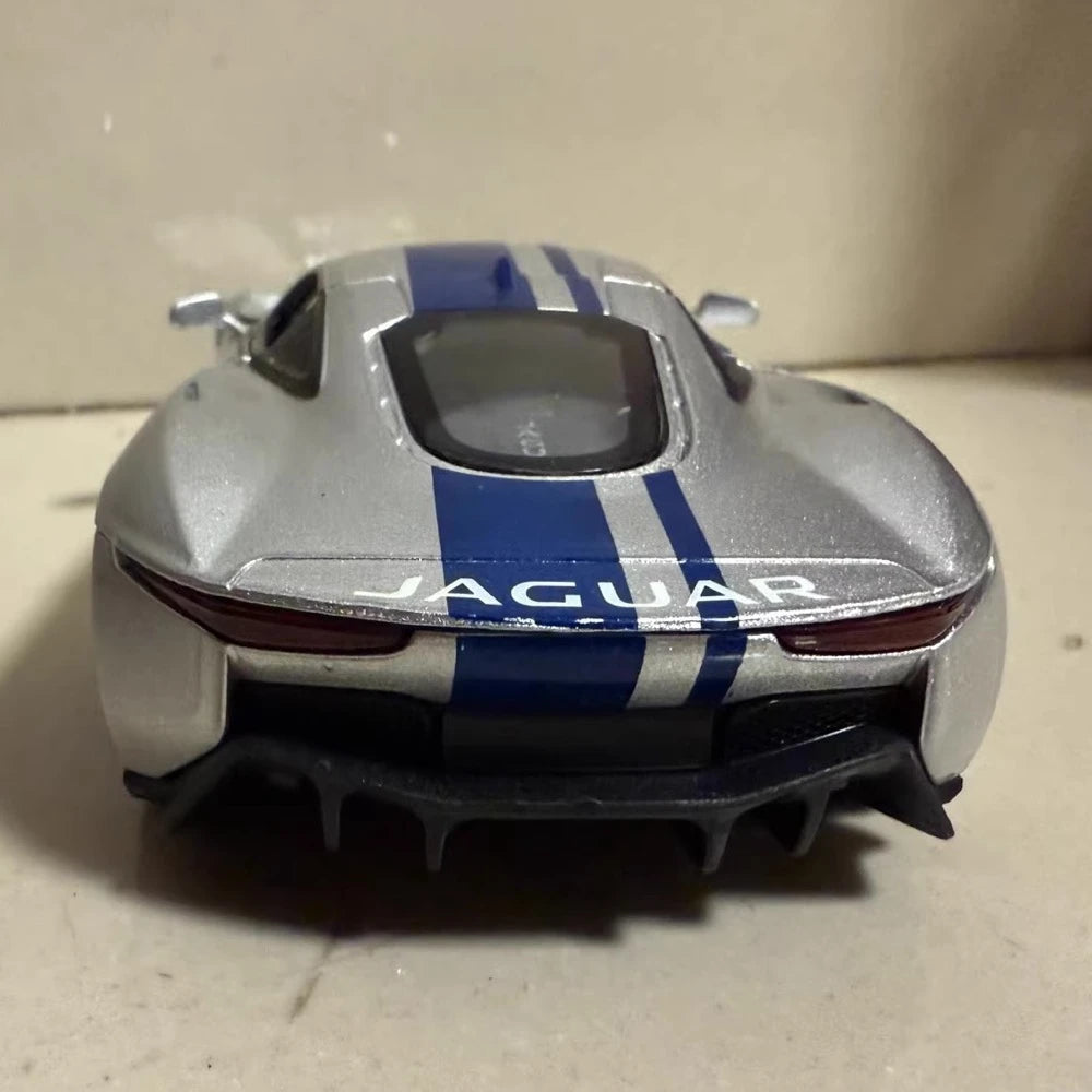 [TOY] 1:32 Jaguar 2010 C-X75 Silver Model Car Die-Cast