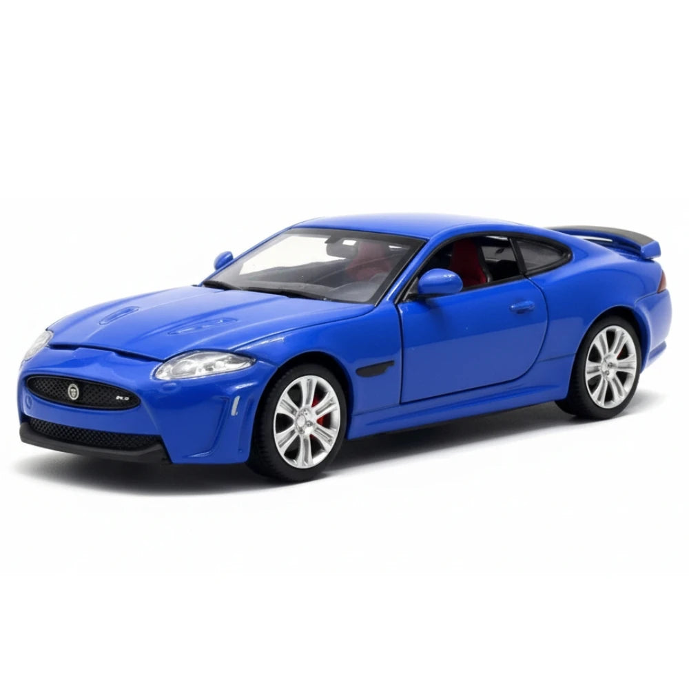 [TOY] 1:32 Jaguar 2010 XKR Blue Model Car Die-Cast
