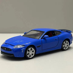 [TOY] 1:32 Jaguar 2010 XKR Blue Model Car Die-Cast