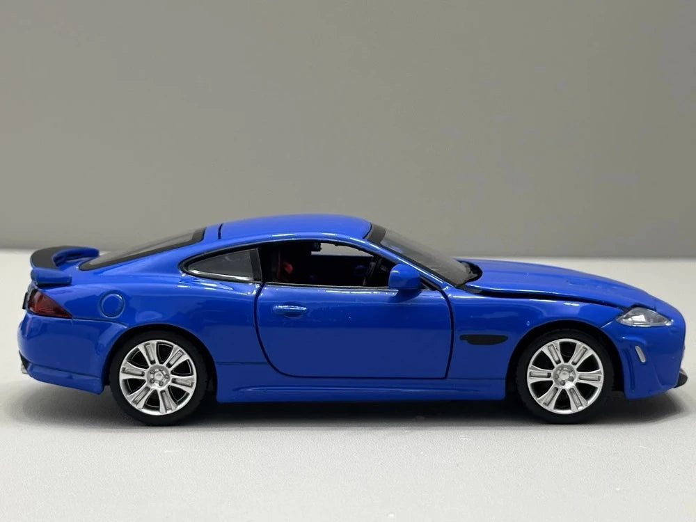 [TOY] 1:32 Jaguar 2010 XKR Blue Model Car Die-Cast