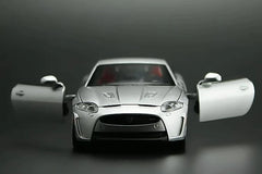 [TOY] 1:32 Jaguar 2010 XKR Silver Model Car Die-Cast
