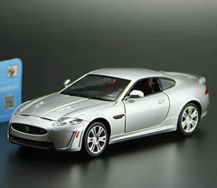 [TOY] 1:32 Jaguar 2010 XKR Silver Model Car Die-Cast