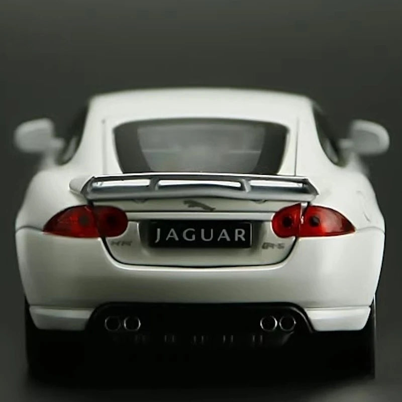 [TOY] 1:32 Jaguar 2010 XKR White Model Car Die-Cast