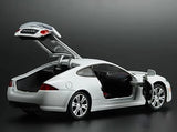 Jaguar 2010 XKR White 1:32 – model wyświetlacza odlewany z odlewu
