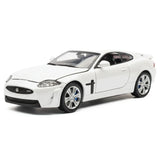 Jaguar 2010 XKR White 1:32 – model wyświetlacza odlewany z odlewu