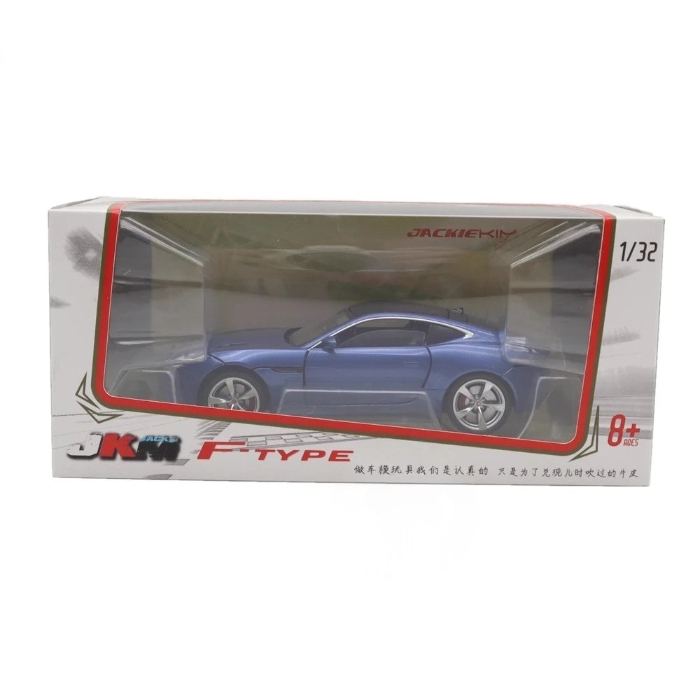 [TOY] 1:32 Jaguar 2017 F-Type R-Dynamic Blue Model Car Die-Cast