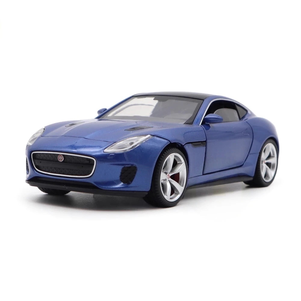 [TOY] 1:32 Jaguar 2017 F-Type R-Dynamic Blue Model Car Die-Cast
