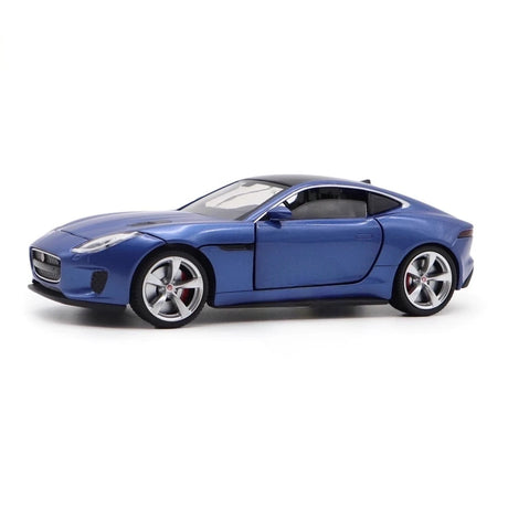 [TOY] 1:32 Jaguar 2017 F-Type R-Dynamic blå modellbil Die-Cast