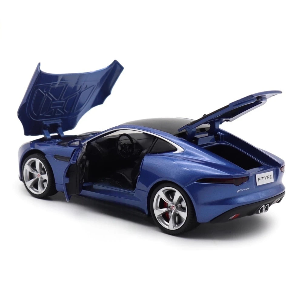 [TOY] 1:32 Jaguar 2017 F-Type R-Dynamic Blue Model Car Die-Cast