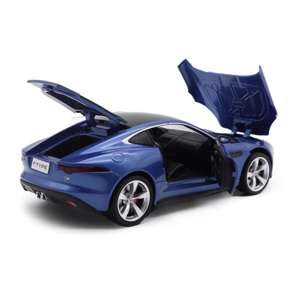 [TOY] 1:32 Jaguar 2017 F-Type R-Dynamic Blue Model Car Die-Cast