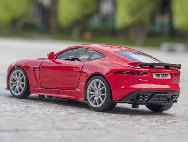 [TOY] 1:32 Jaguar 2017 F-Type R-Dynamic Red Model Car Die-Cast