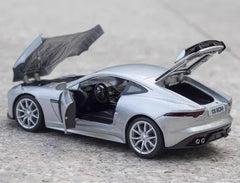 [TOY] 1:32 Jaguar 2017 F-Type R-Dynamic Silver Model Car Die-Cast
