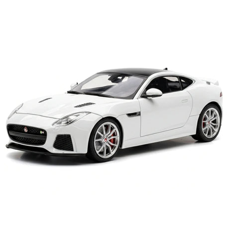 [TOY] 1:32 Jaguar 2017 F-Type R-Dynamic vit modellbil Die-Cast